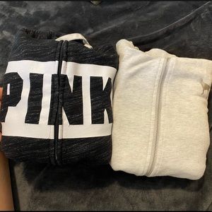 PINK hoodies